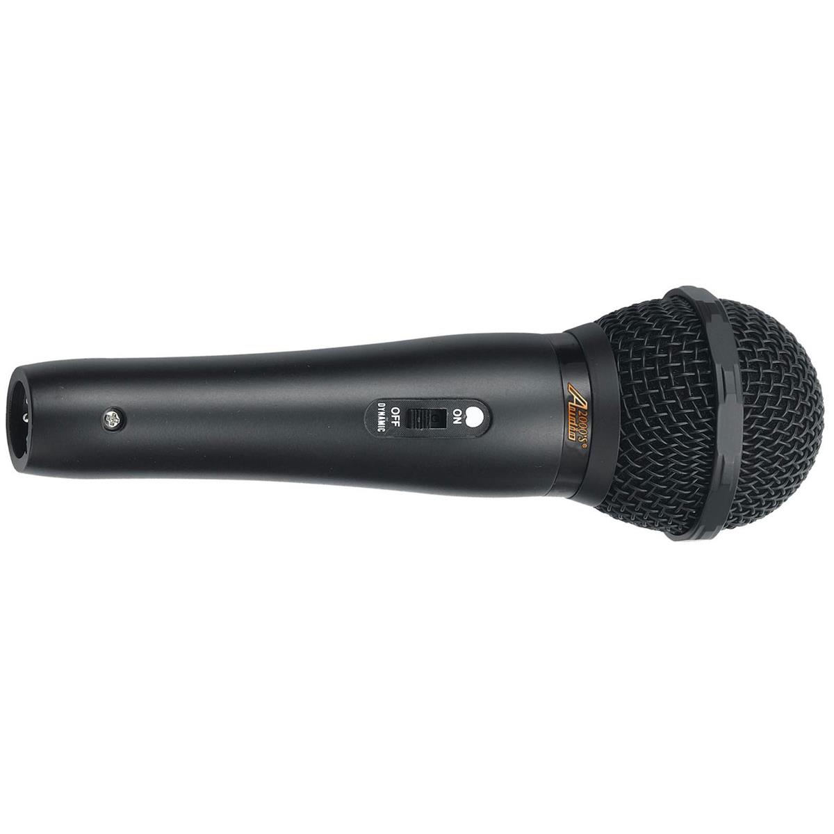 

Audio 2000s ADM101 Professional Dynamic Mic with 20' XLR to 1/4" Hi-Z Cable