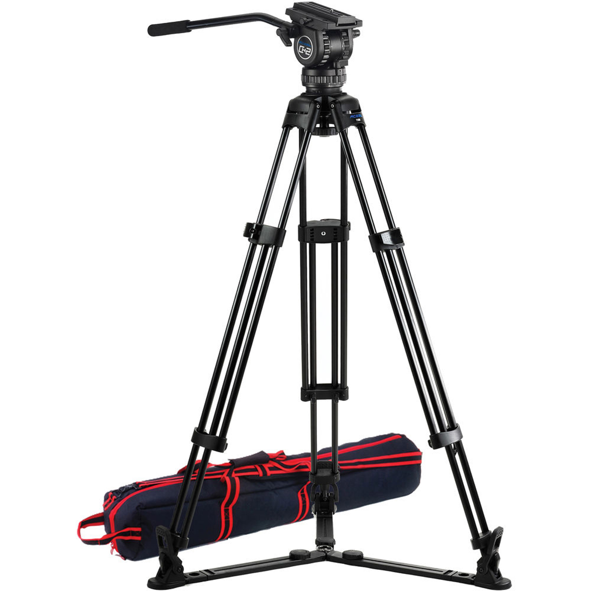 

Acebil CS-280G Professional 2-Section Al Tripod, CH2 Head & GS-3 Ground Spreader