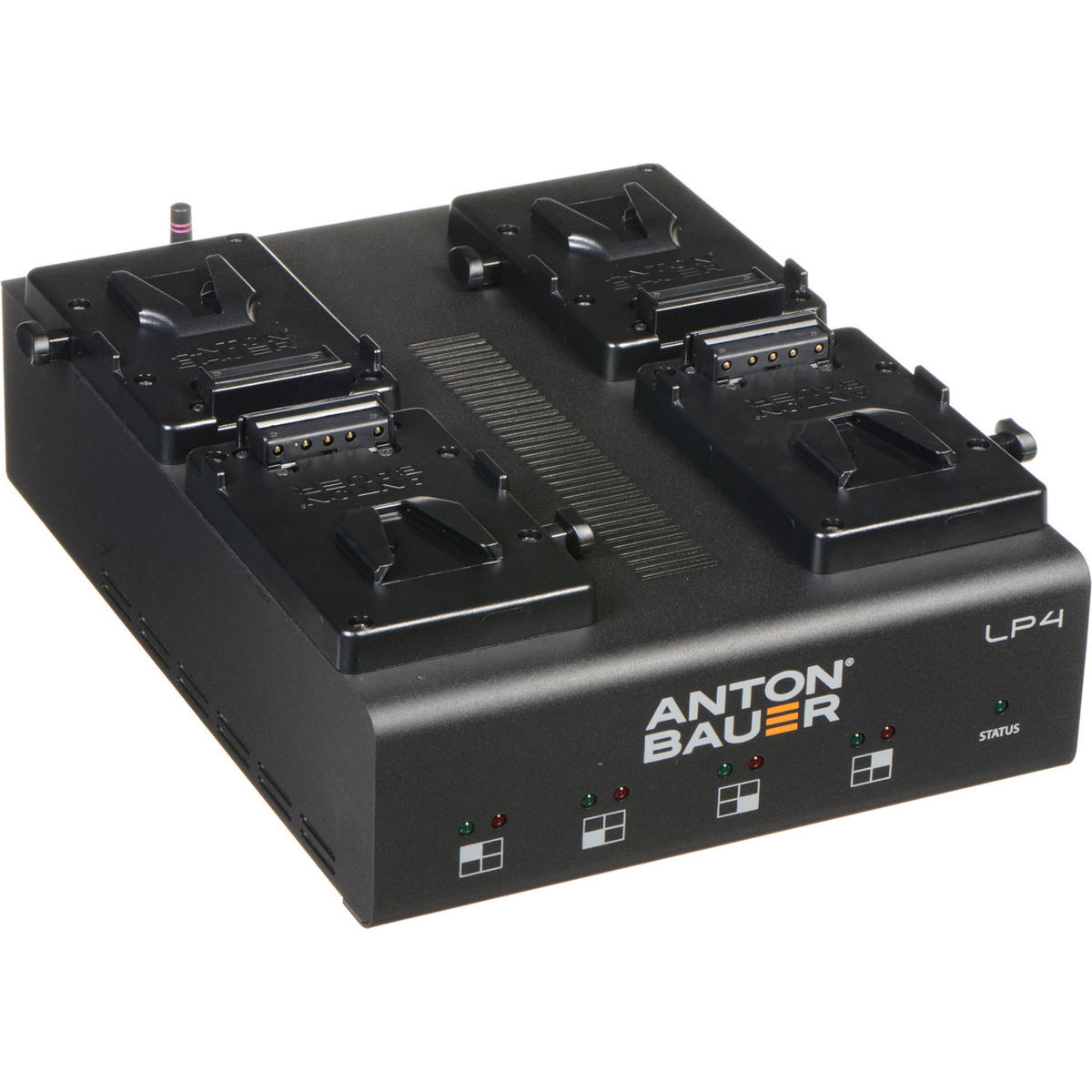 

Anton Bauer LP4 Low Profile Quad V-Mount Battery PowerCharger with LED Display