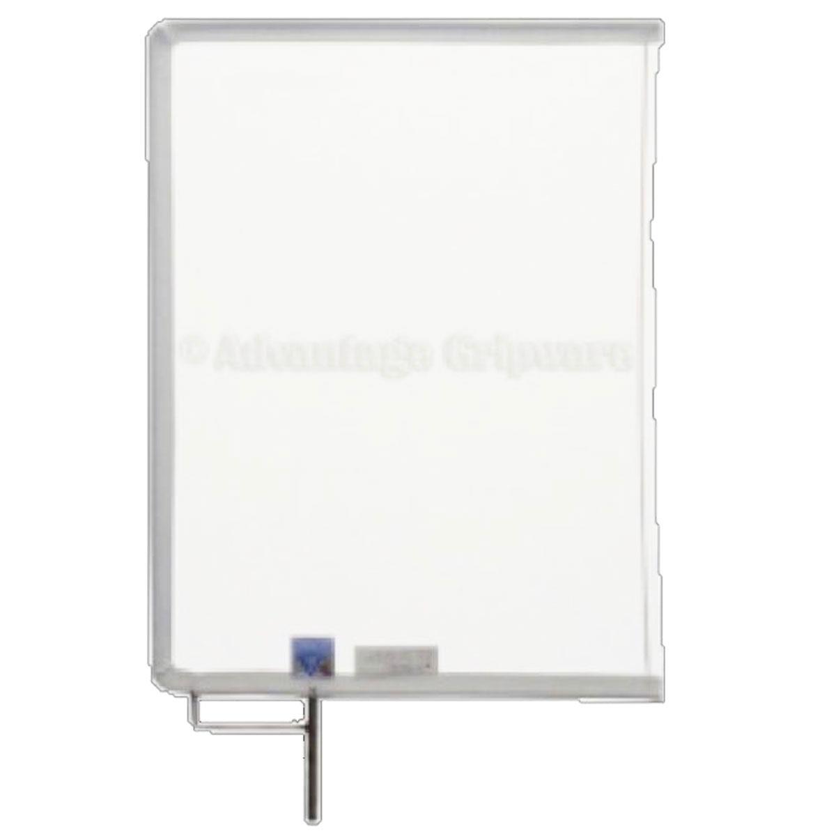 

Advantage Gripware 30x36" White Solid Flag with Stainless Steel Frame