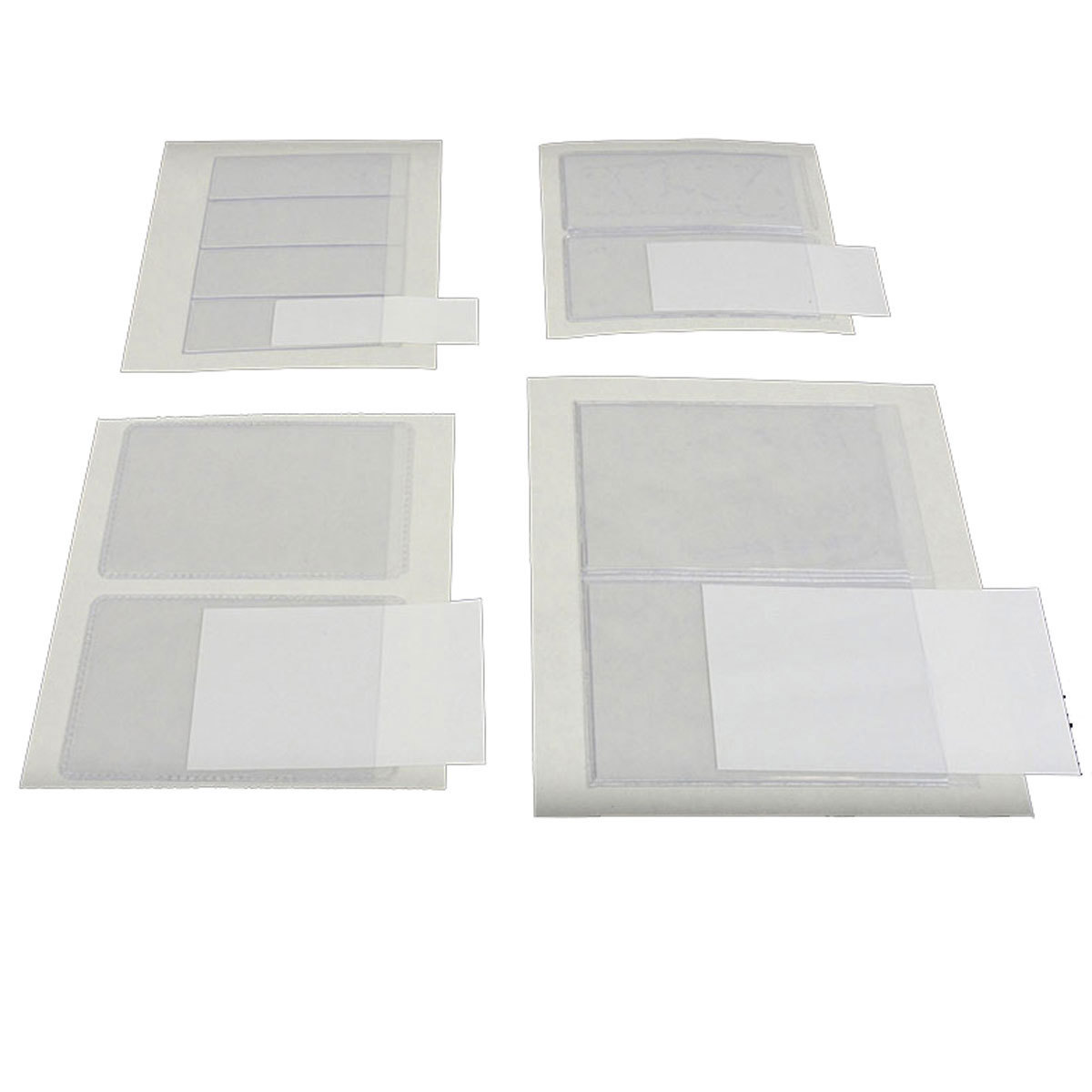 

Archival Methods Vinyl Label Holders, 0.25x2.25in, 20Pk