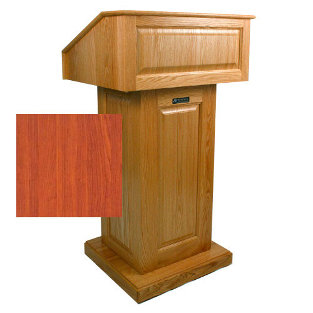 

AmpliVox Amplivox SN3020-CH Victoria Lectern - without Sound System - Cherry Wood