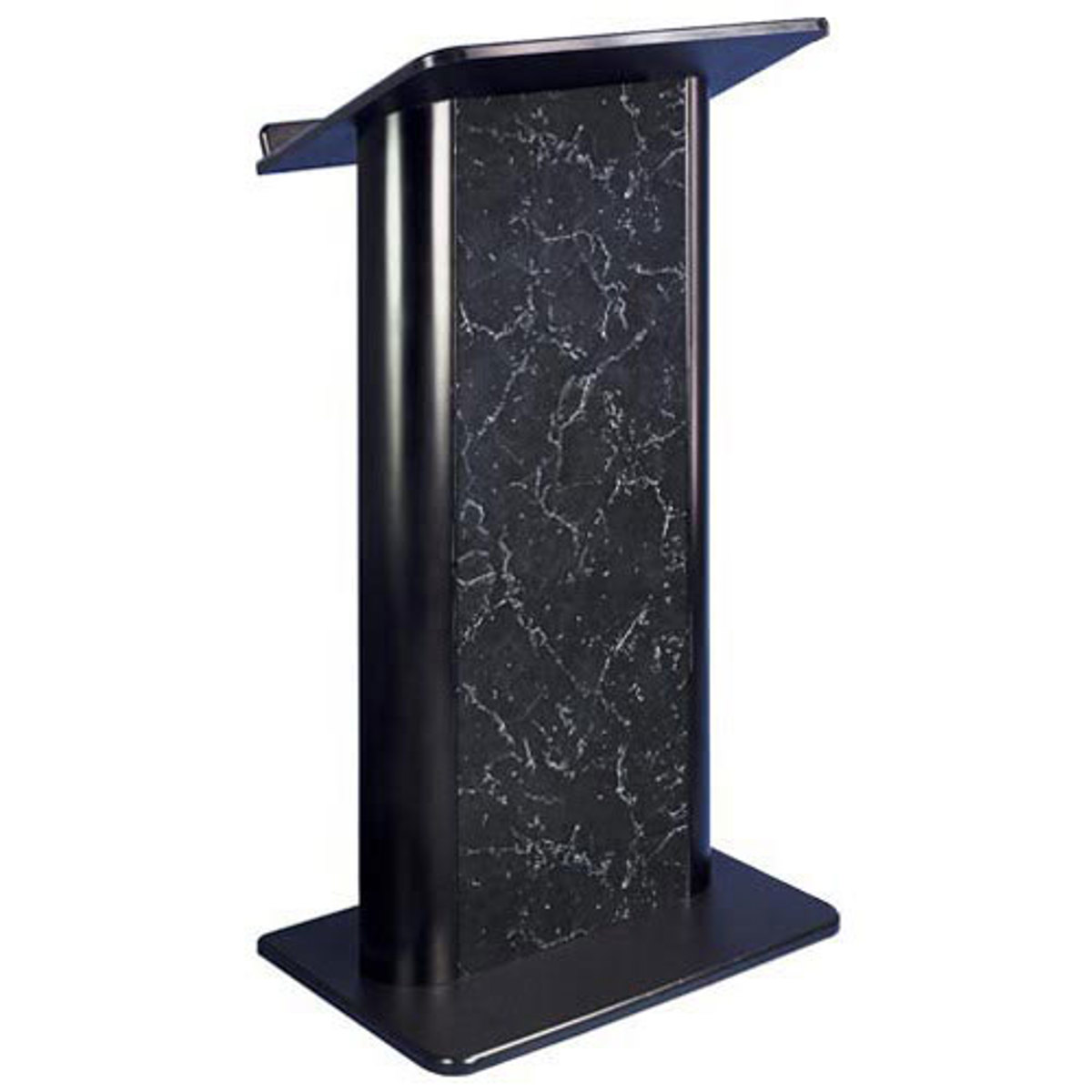 

AmpliVox SW3095 Contemporary Flat Lectern with Lapel Mic, Pyrenees Marble