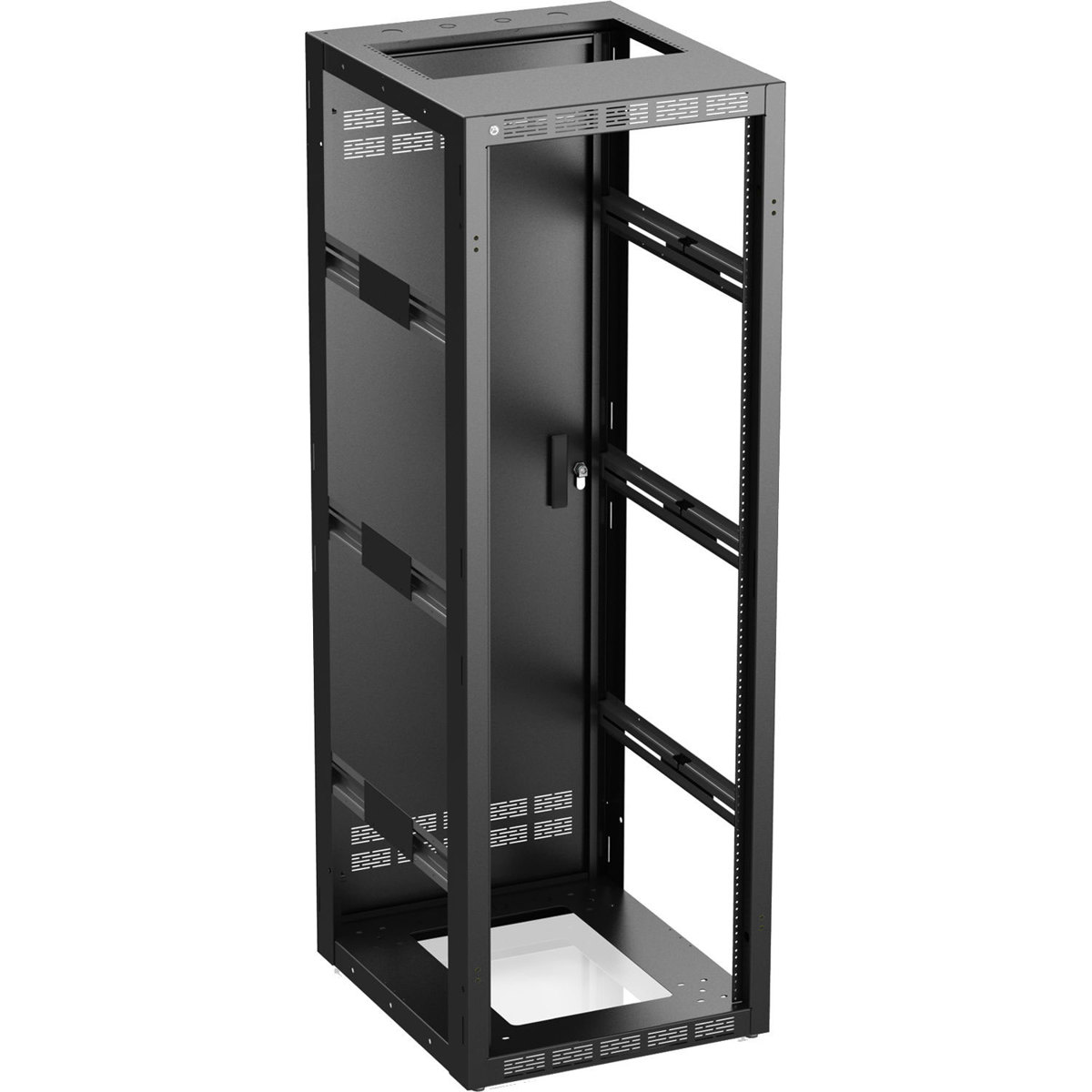 

Atlas Sound 535-25-MPRD Stand Alone Rack, Perforated Rear Door, 25" Depth, 35RU