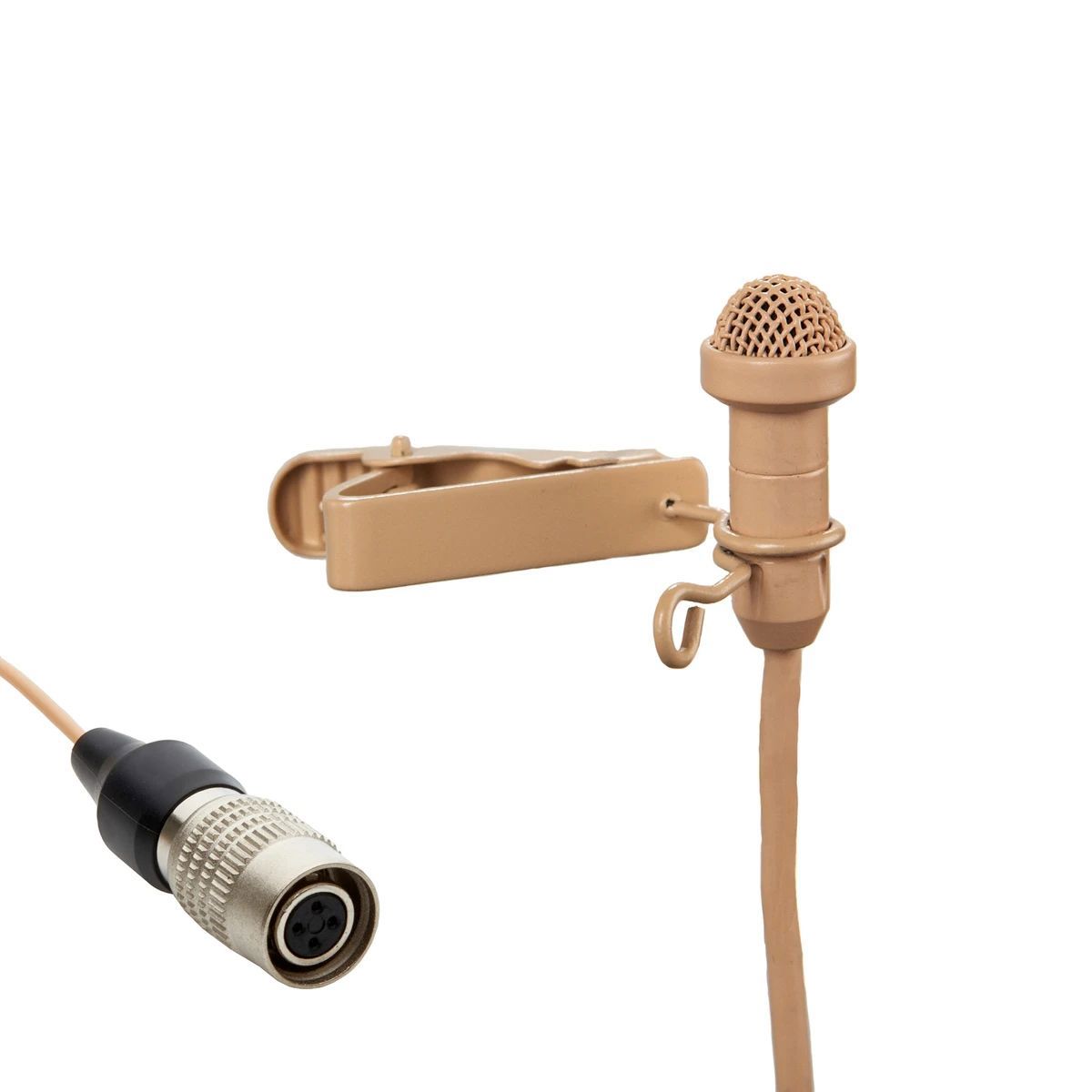 

Airwave Technologies LAV-SLIMLINE+ Miniature Lavalier Mic, AT Compatible, Tan