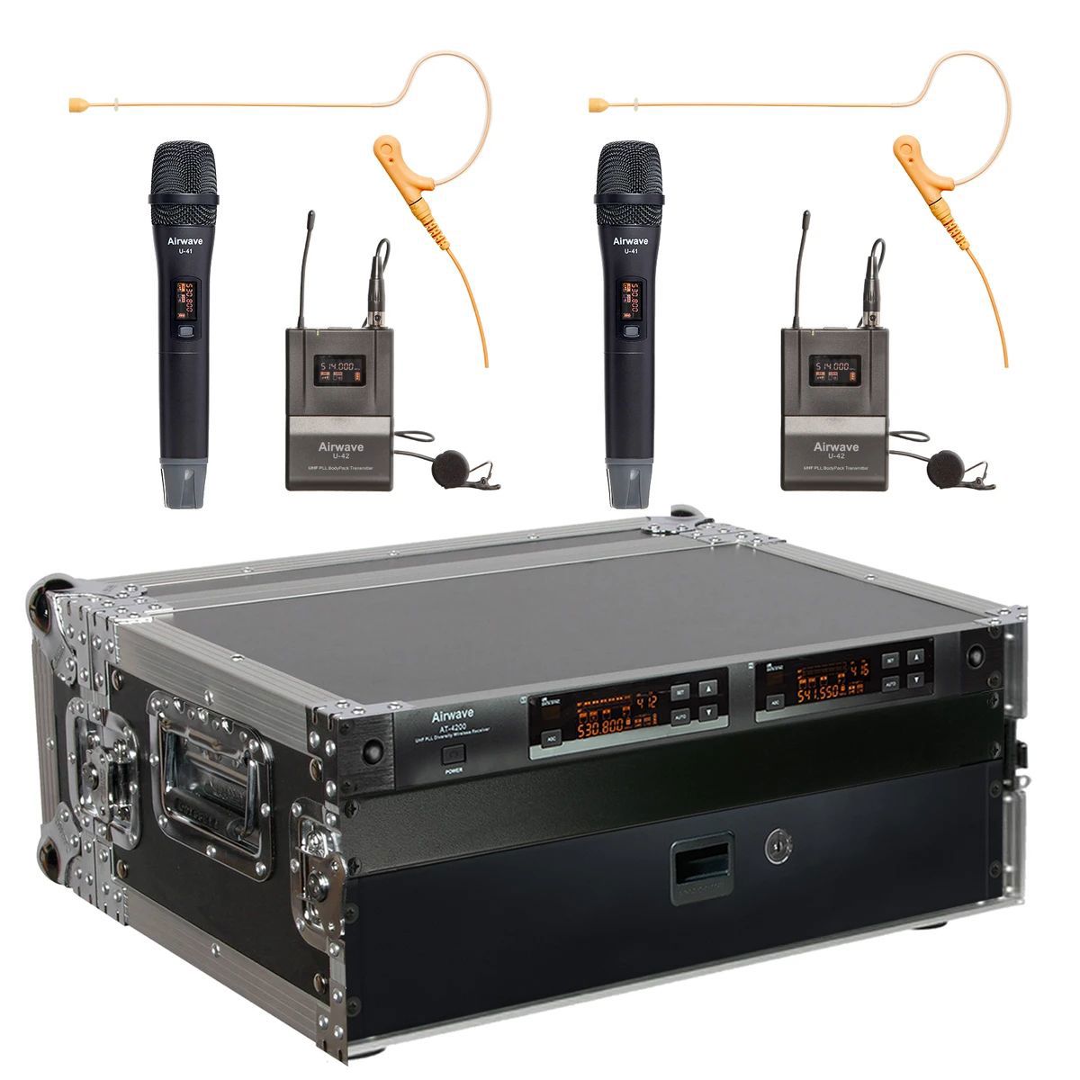 

Airwave Technologies AT-RS2 Turnkey 2-Channel Wireless System