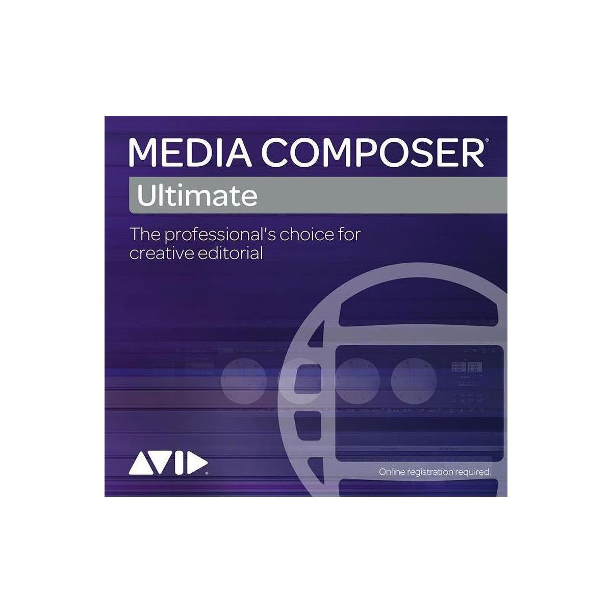 

Avid Media Composer Ultimate, Floating 1-Year Sub, Real, 20 Seat, Download