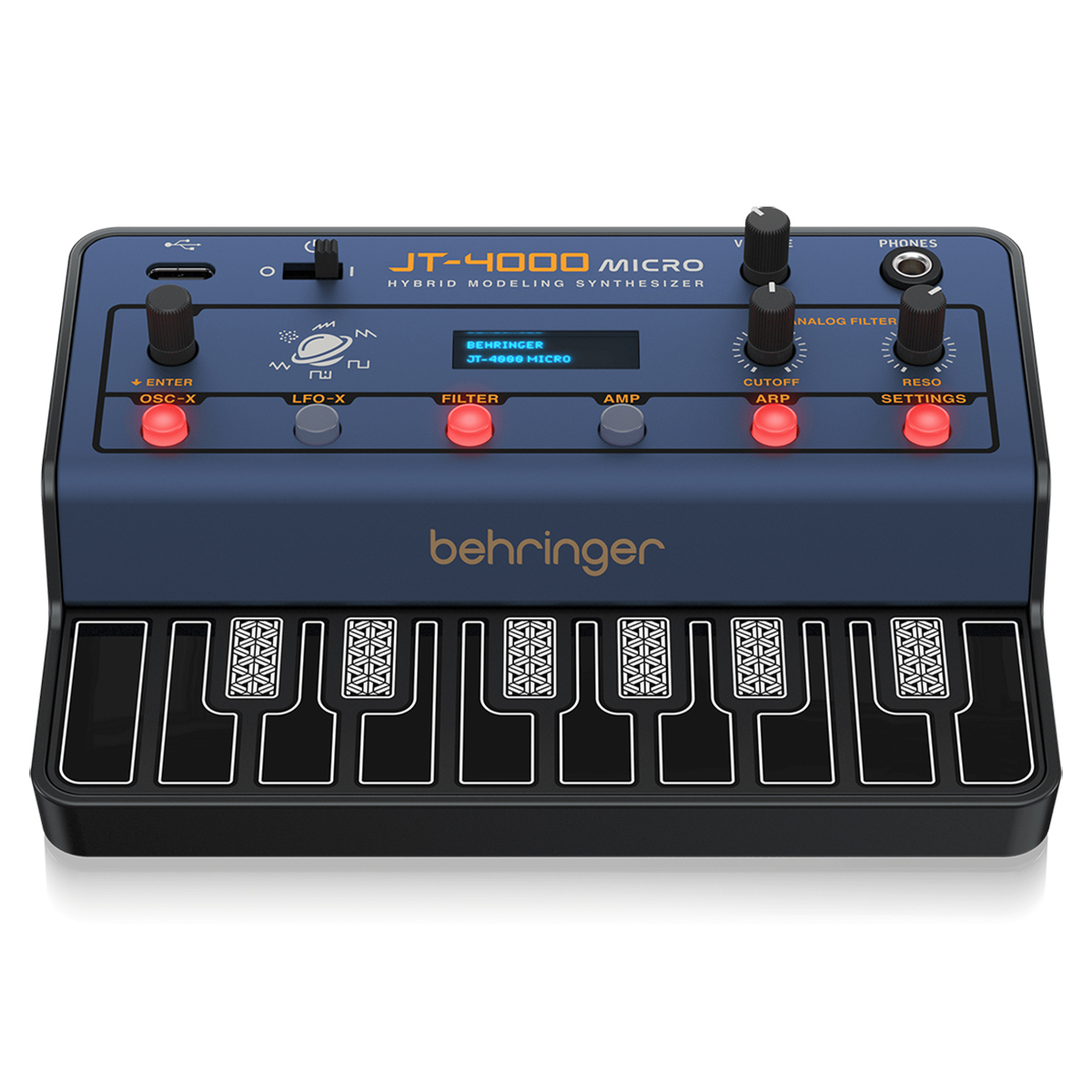 

Behringer JT-4000 MICRO Portable 4-Voice Hybrid Synthesizer