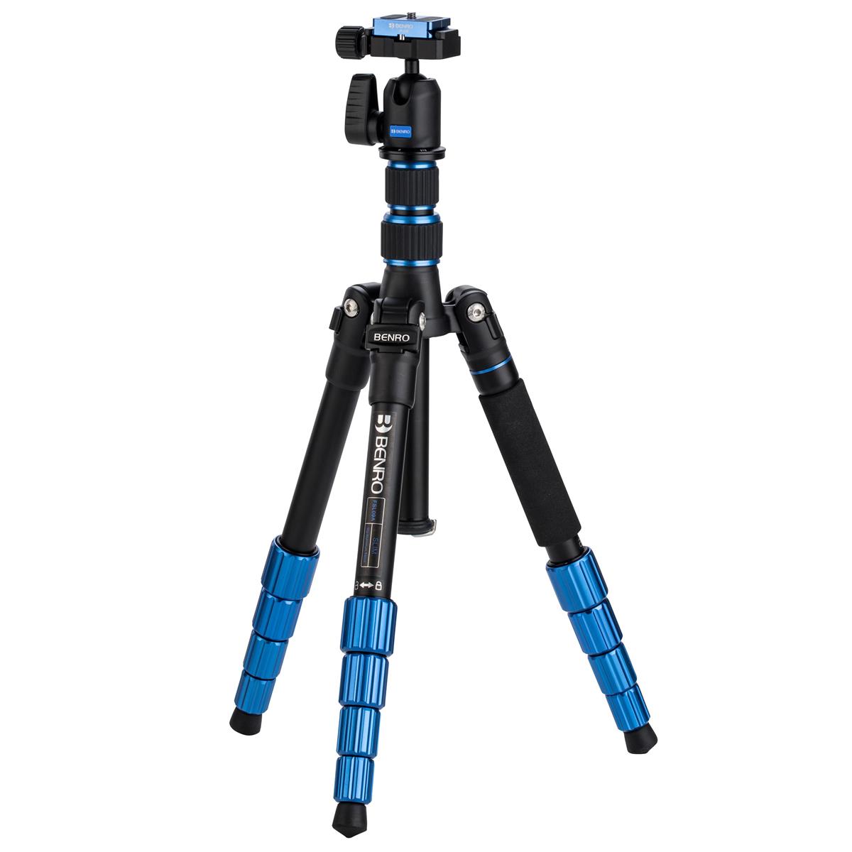 

Benro 5-Section Aluminum Slim Travel Tripod with N00 Ball Head