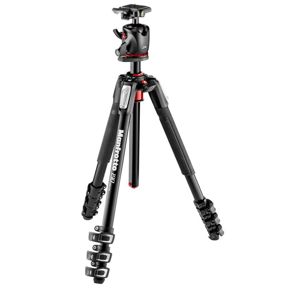 

Manfrotto 190 4-Section Aluminum Tripod with XPRO Ball Head