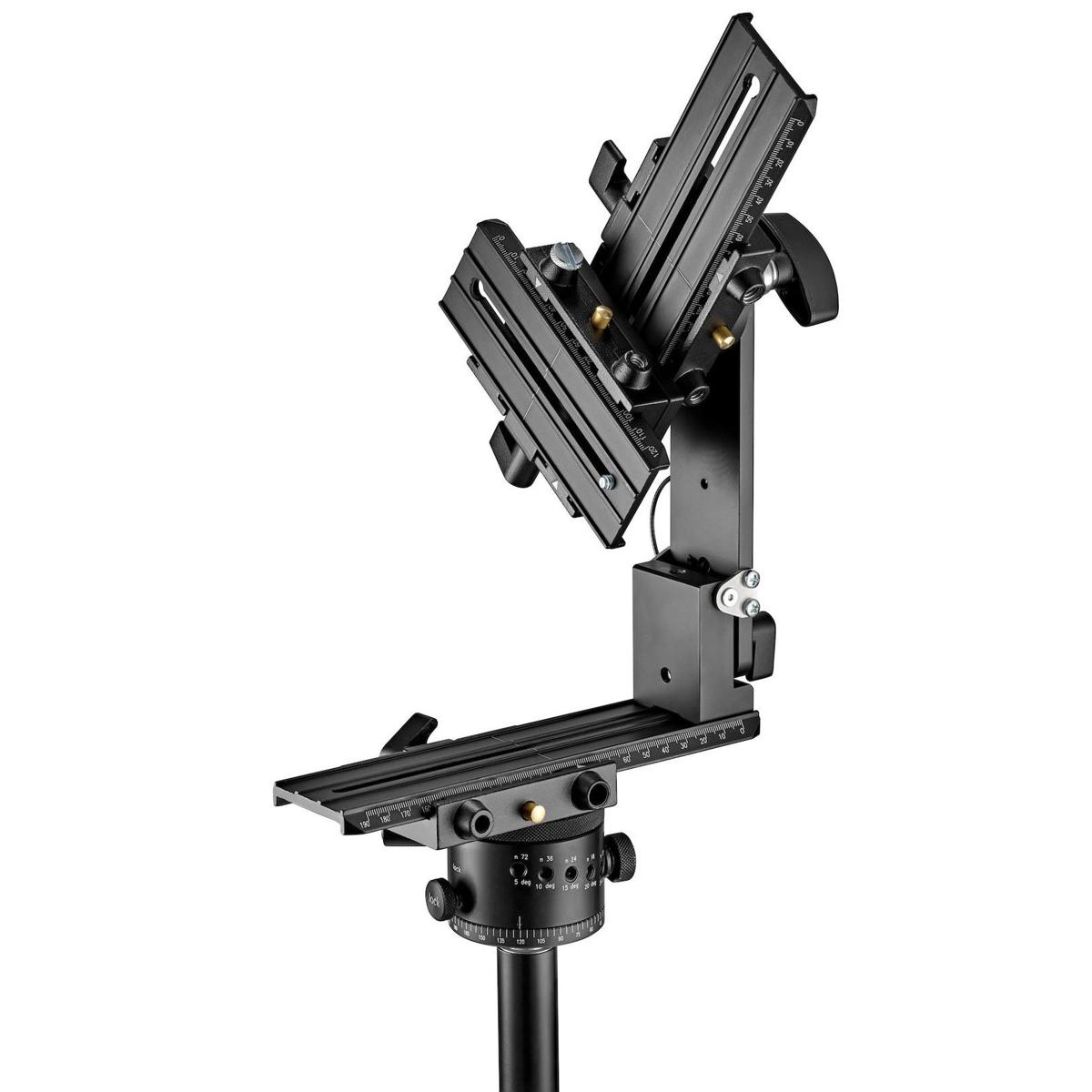 

Manfrotto Virtual Reality Panoramic Head with Multiple Sliding Plates