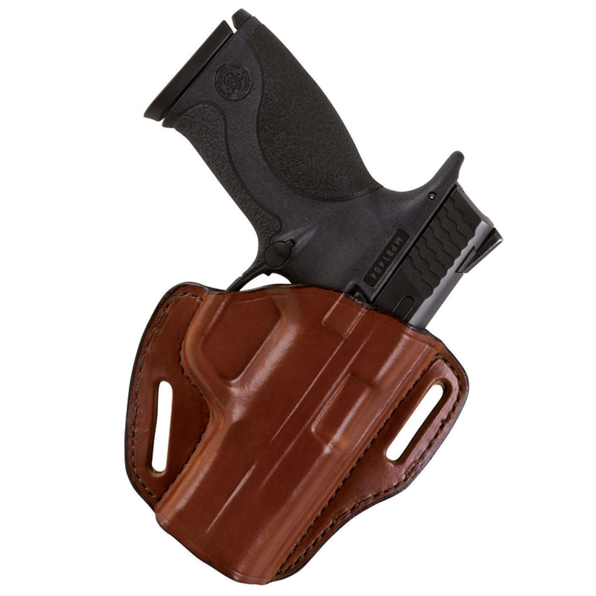 

Bianchi P.I. RH Belt Slide Holster for S&W 36/640/Similar J Frame Revolvers, Tan