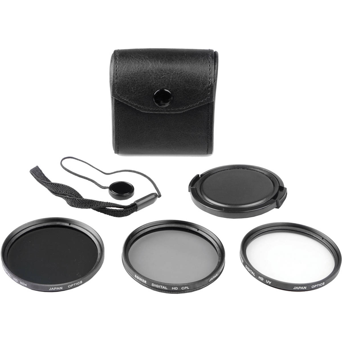 

Bower 3-Piece 46mm Filter Kit with UV, Circular Polarizer, & ND4 Filters