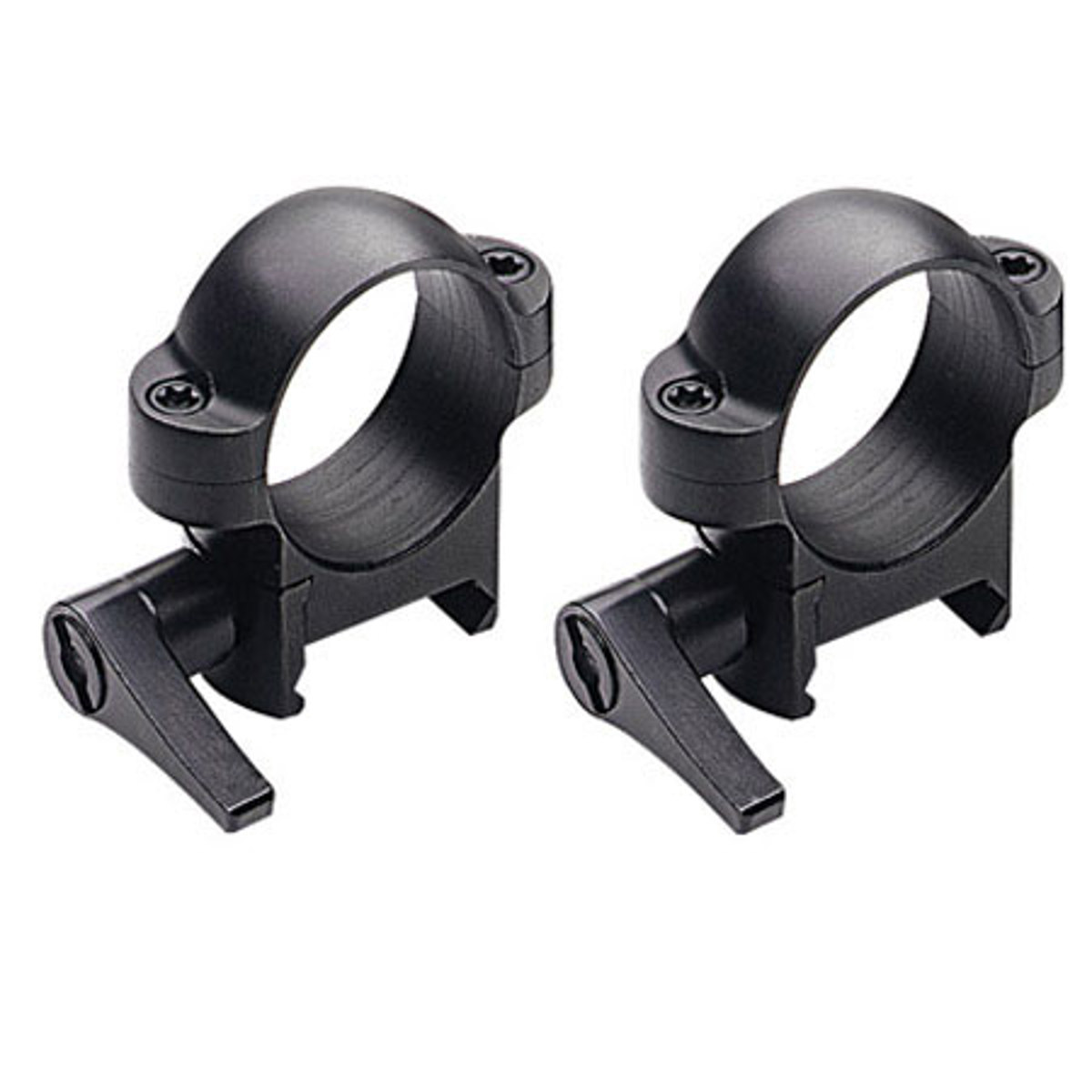 

Burris Optics Quick Detachable Solid Steel 1" Med Riflescope Rings, Matte Black