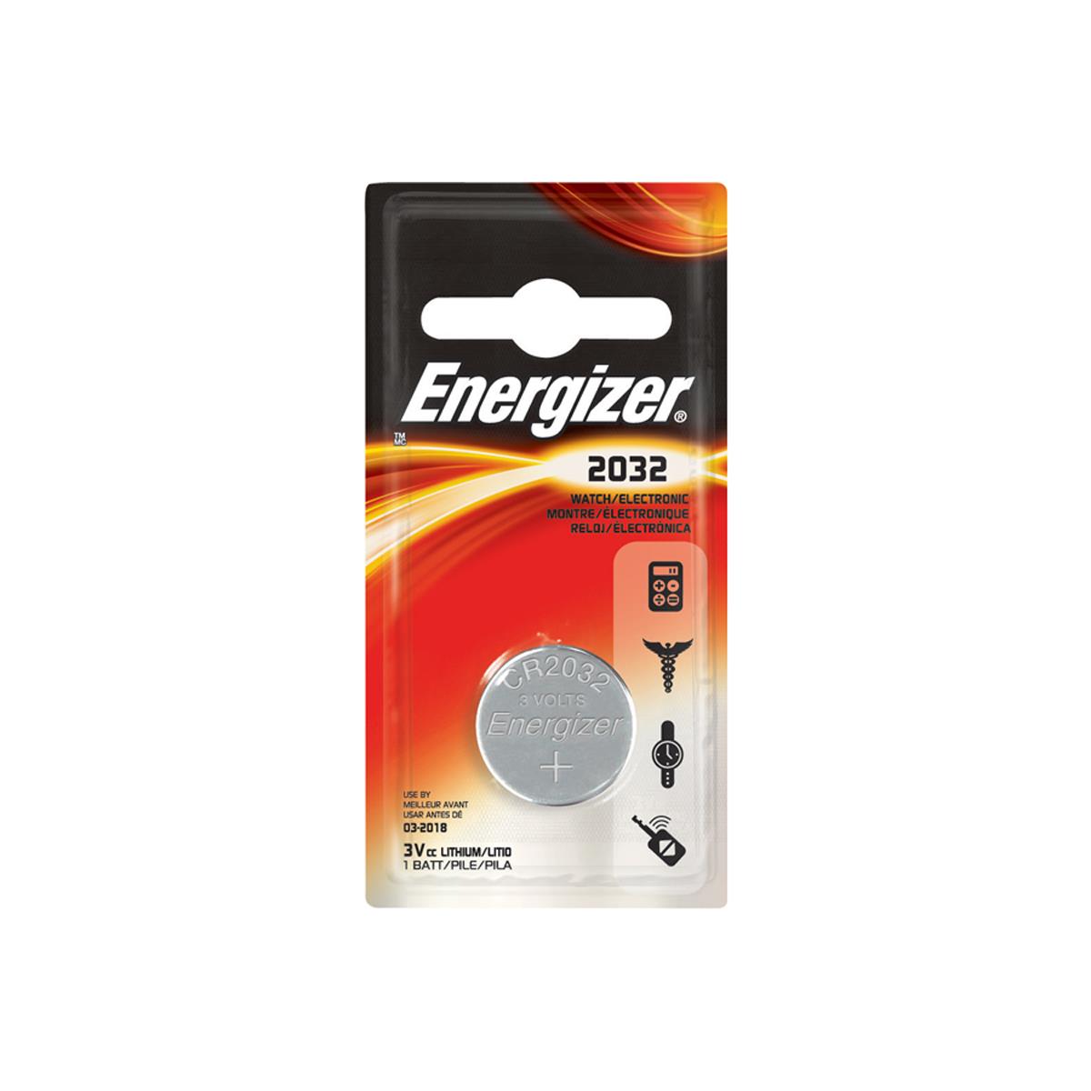 

Energizer 2032 3V Lithium Coin Battery