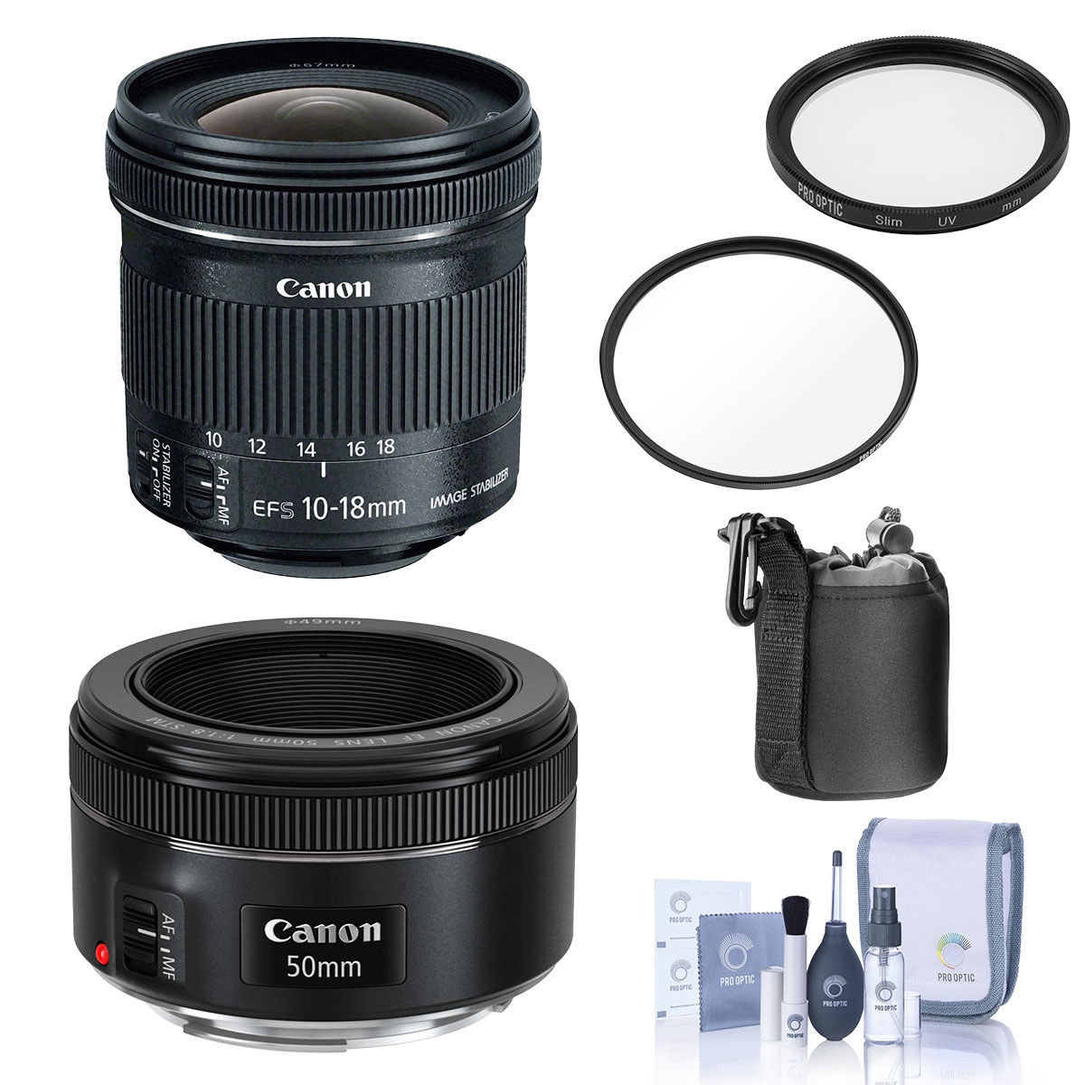 

Canon Portrait & Travel 2-Lens Kit Bundle with Free Accessories Kit