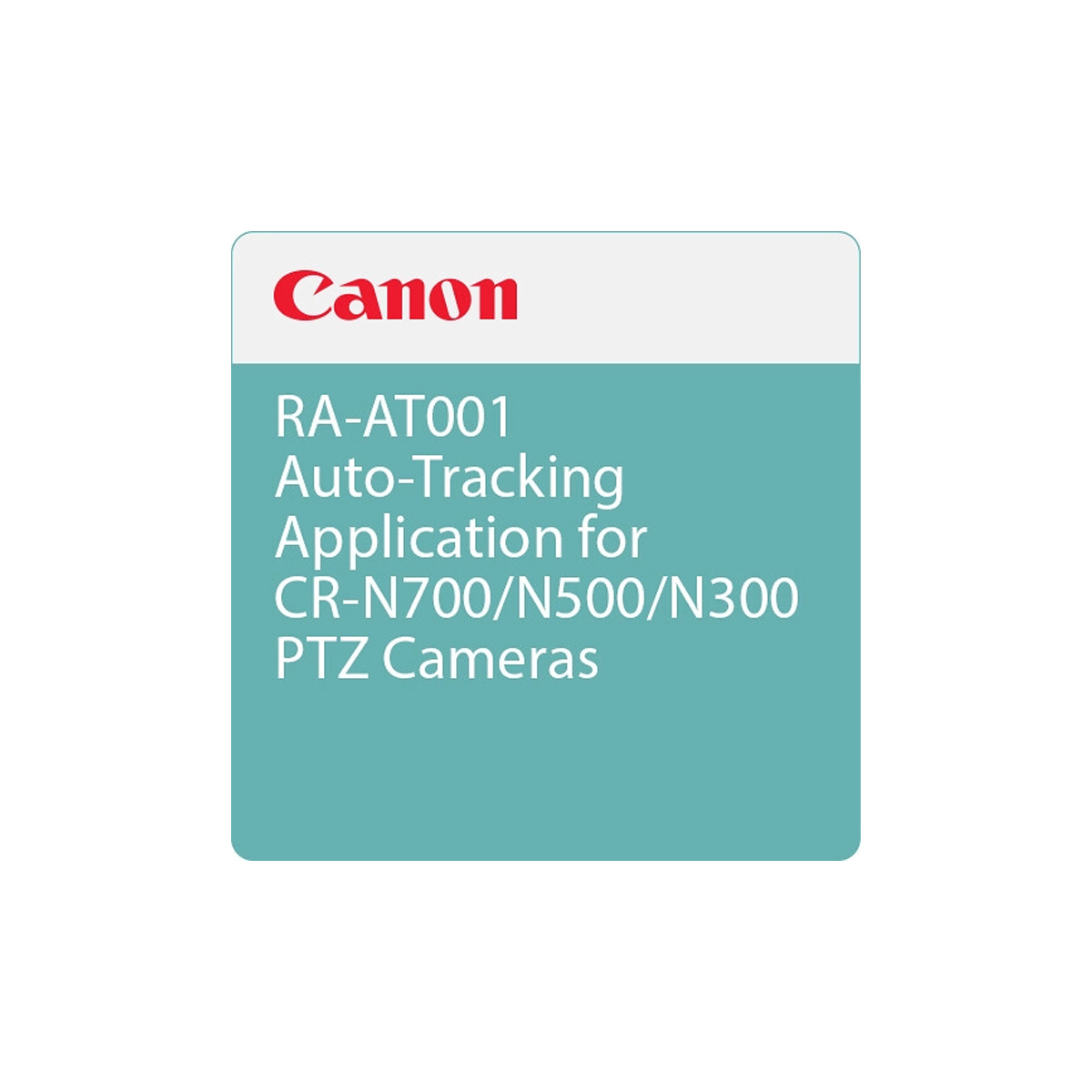 

Canon RA-AT001 Auto Tracking Application for CR-N700, CR-N500 & CR-N300,Download