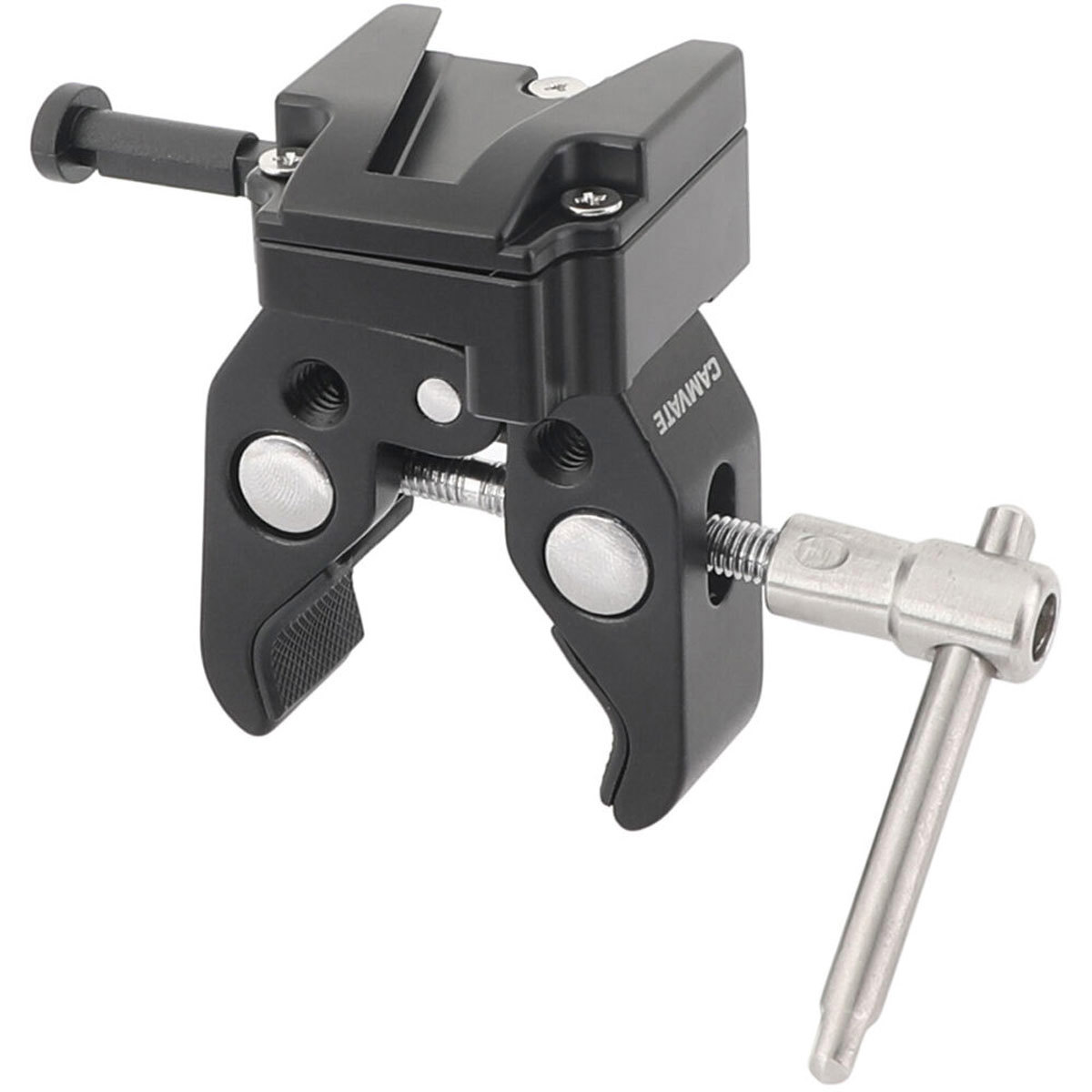 

CAMVATE Super Crab Clamp with Universal V-Lock Mount Quick Release Adapter