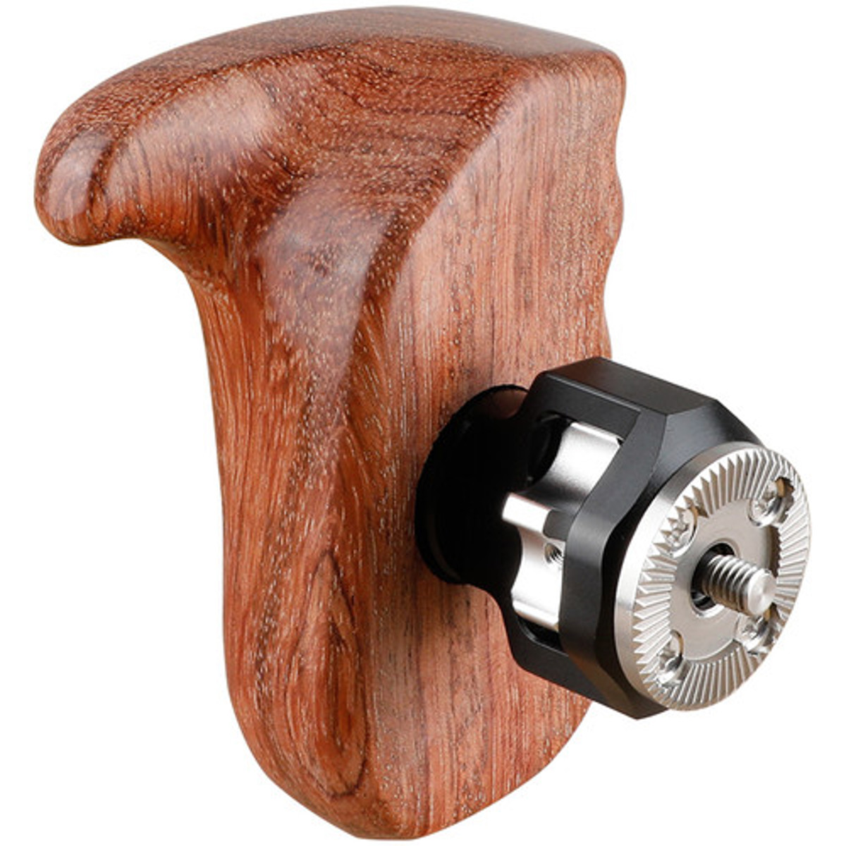 

CAMVATE Left Side Wooden Handle Grip with M6 ARRI Rosette Mount, Bubinga