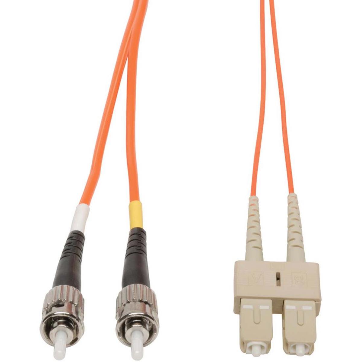 

Camplex 5m (16.40') 62.5/125u Duplex ST to SC Fiber Optic Patch Cable, Orange