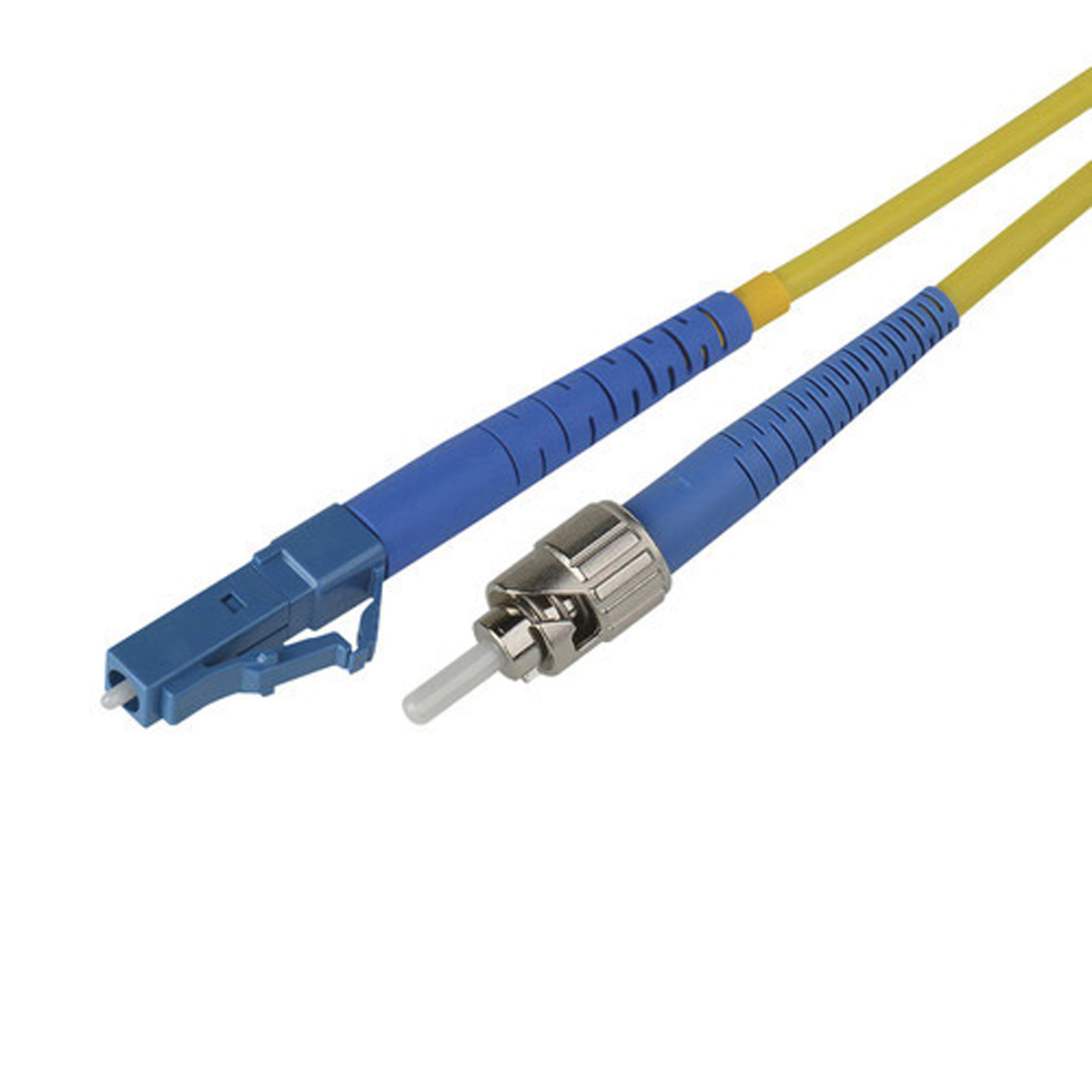 

Camplex 6.56' 9/125 Singlemode Simplex ST - LC Fiber Optic Patch Cable, Yellow