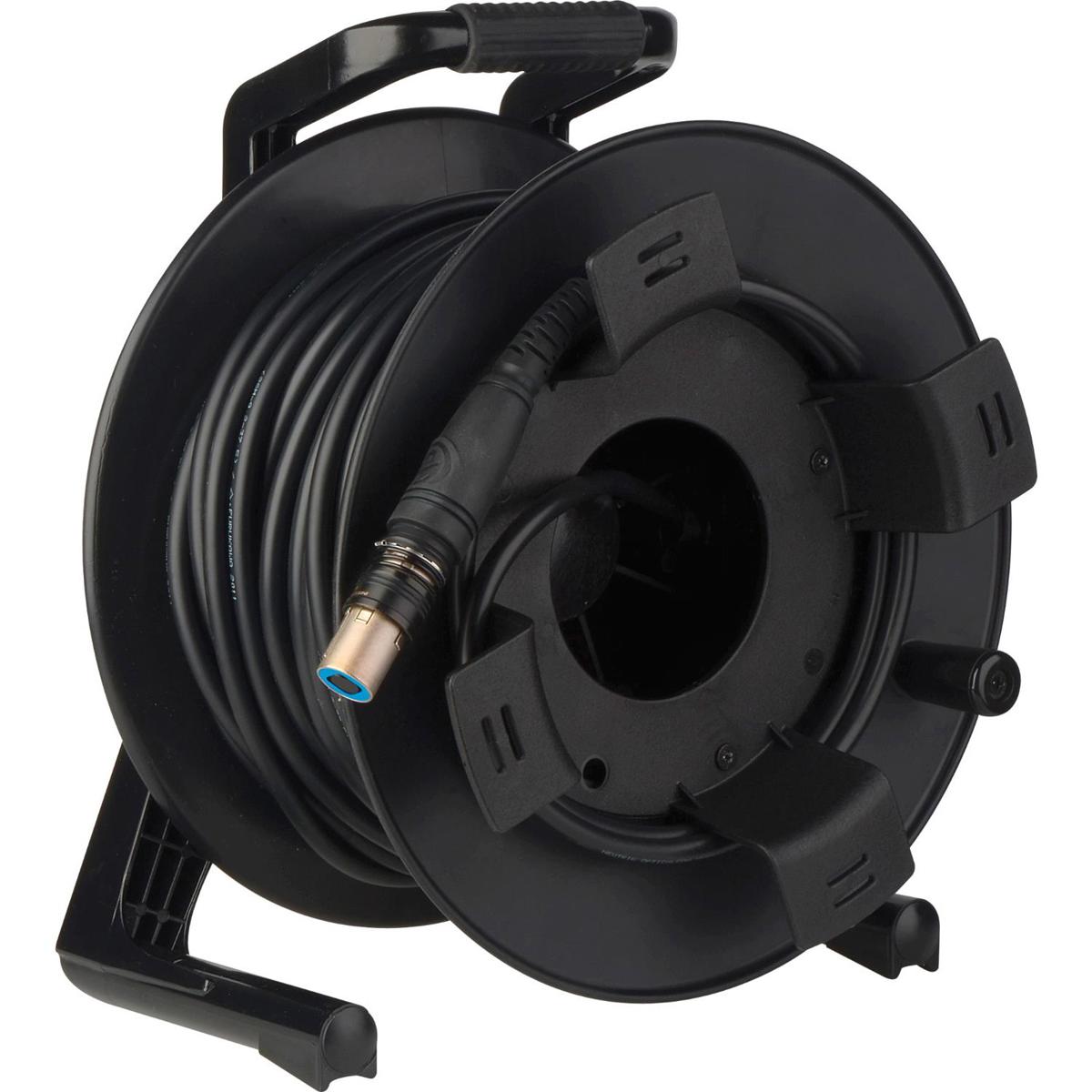 

Camplex 75' 4-CH opticalCON QUAD Multimode Xtreme Fiber Tactical Cable Reel