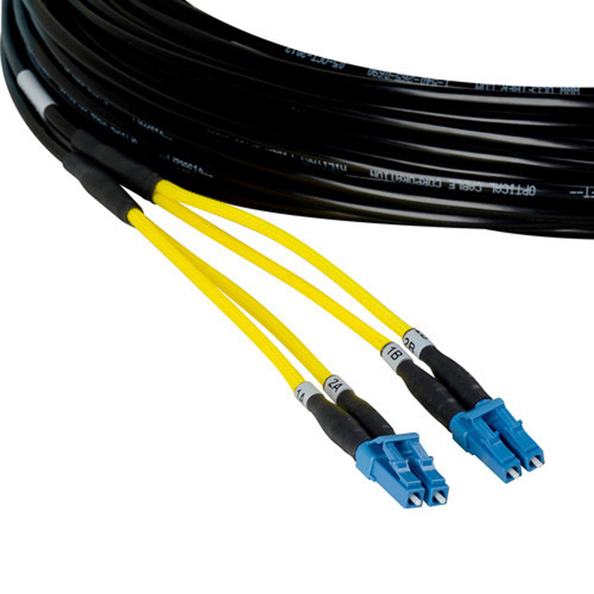 

Camplex 25' 2-Channel LC Singlemode Tactical Fiber Optical Snake Cable