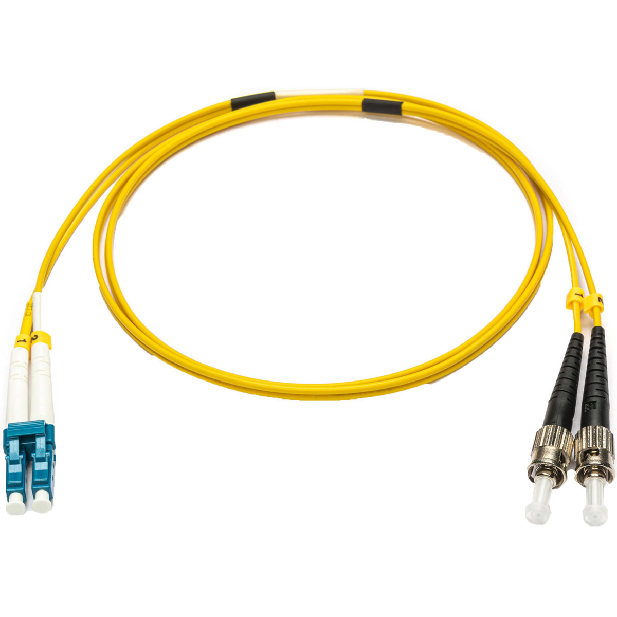 

Camplex 3.28' 9/125 Singlemode Duplex ST-LC Armored Fiber Patch Cable, Yellow