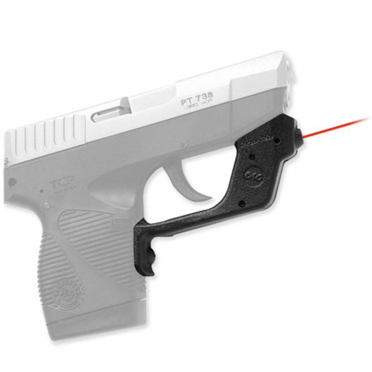 

Crimson Trace Frame Mount Red Laser Sight for Taurus TCP Pistols