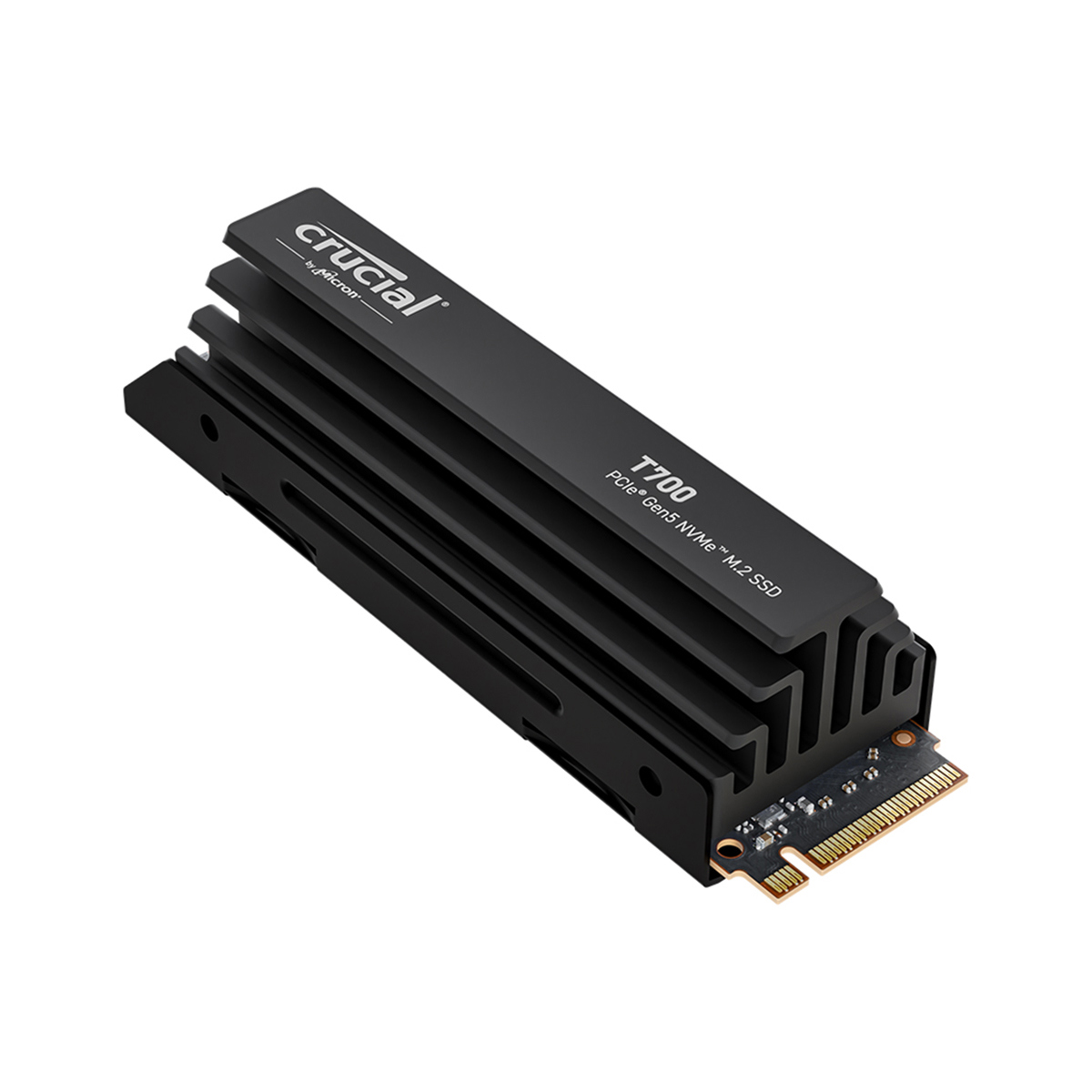 

Crucial T700 4TB PCIe Gen5 NVMe M.2 Internal SSD with Heatsink