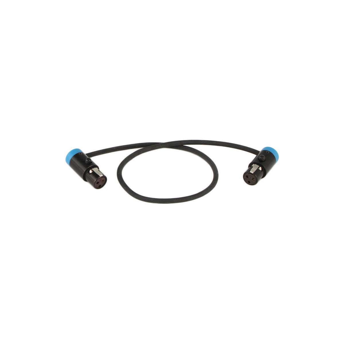 

Cable Techniques Low-Profile LPS TA3F to TA3F Cable Blue Caps 24" -