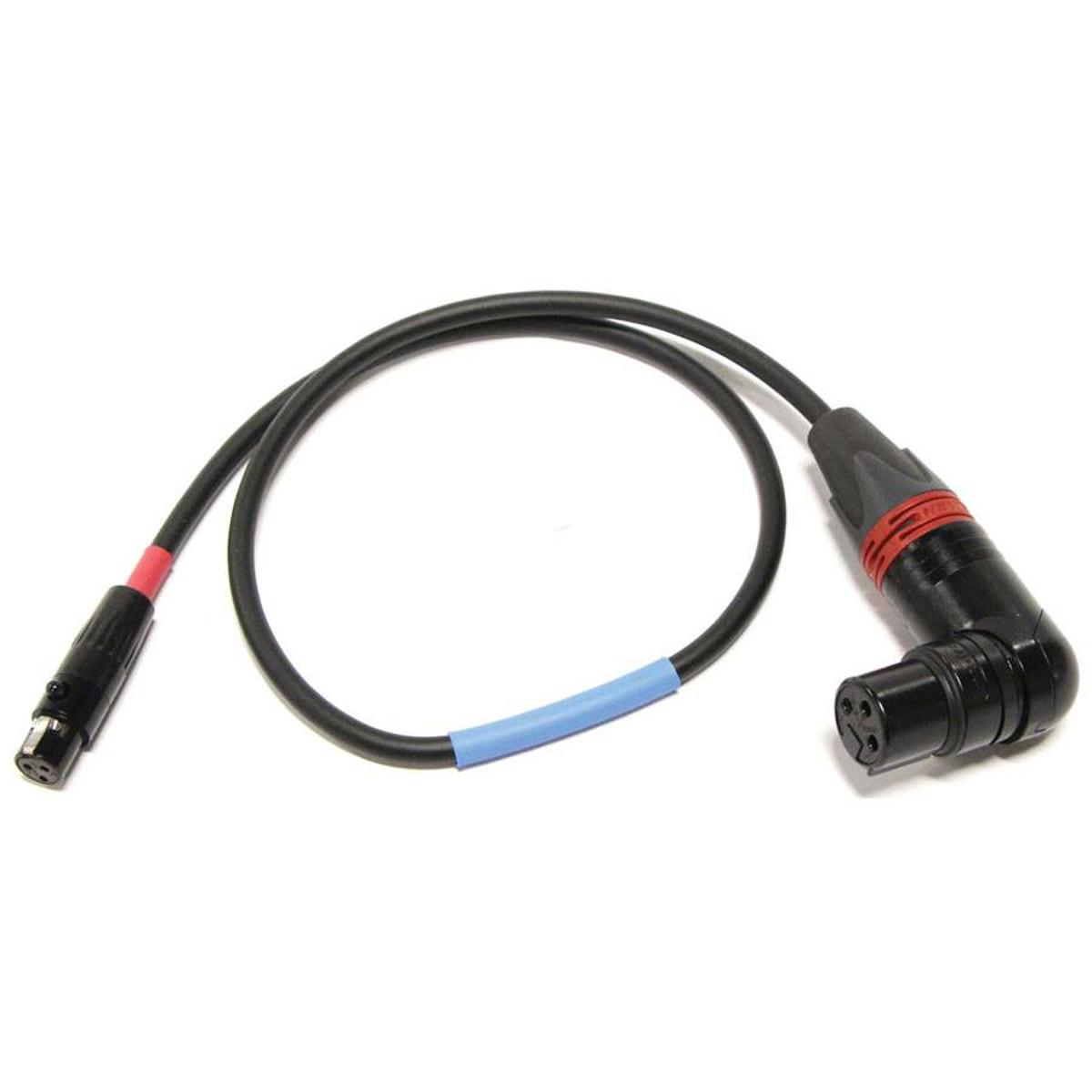 

Cable Techniques 18" Neutrik XLR-3F RA to TA3F Balanced UCR Receiver Cable, Red