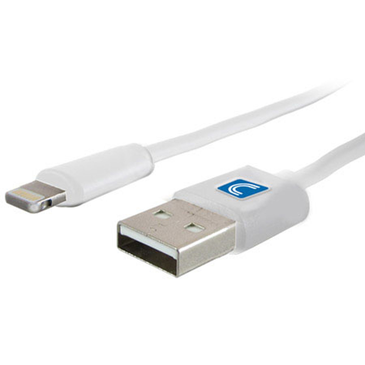 

Comprehensive 6' Lightning Male to USB A Male Cable, White