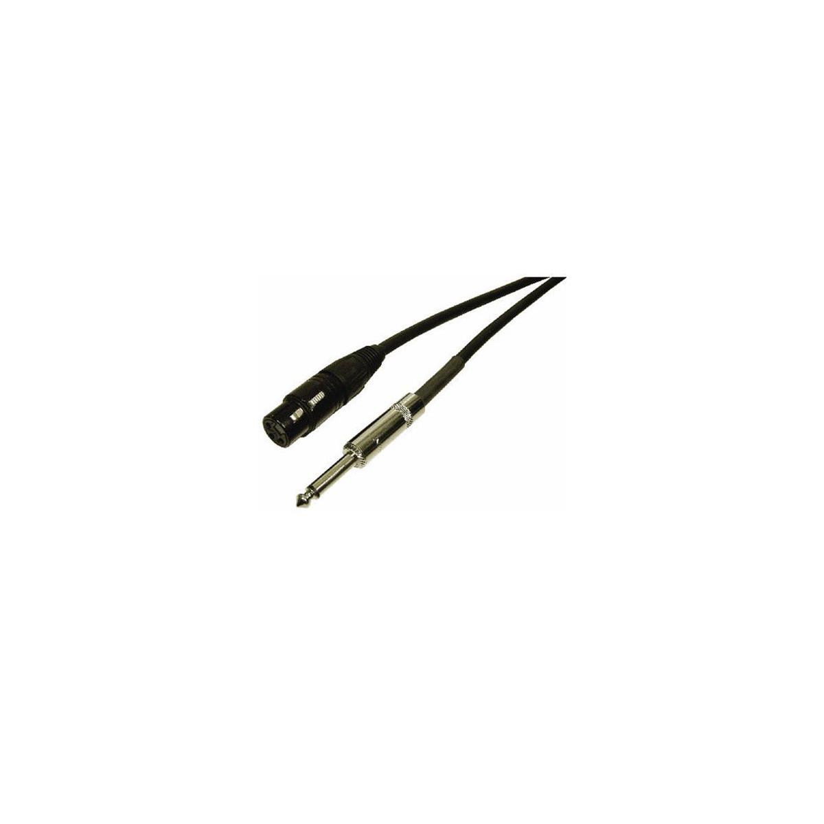 

Comprehensive 3' Performer Hi-Z Microphone Cable with Neutrik XLR/Premium 1/4"