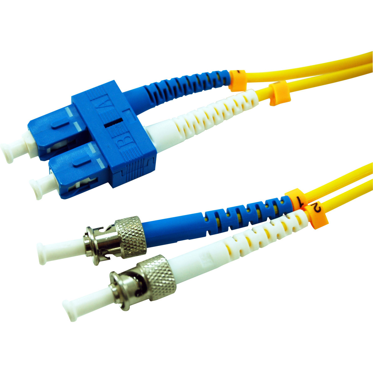 

Comprehensive 50m/164.04' SC Male to ST Male 9/125 SM 3.0mm Duplex Patch Cable