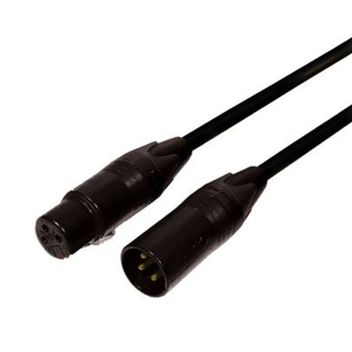 

Comprehensive 50' Touring Series Lo-Z Microphone Cable with Neutrik Black/Gold