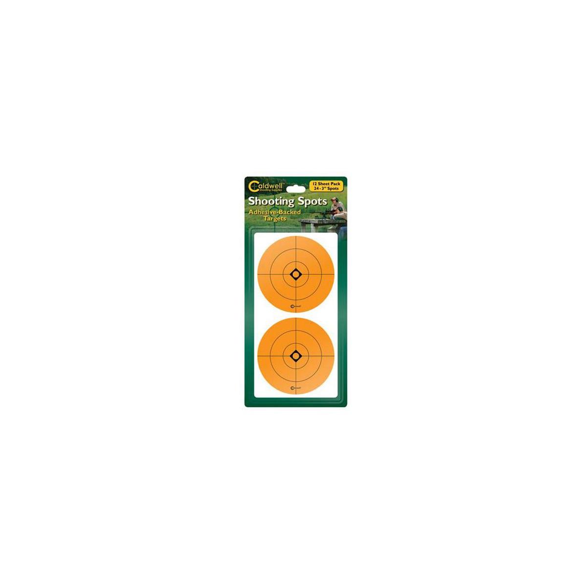 

Caldwell 3" Orange Shooting Spots, 12 Sheets (24 CT)