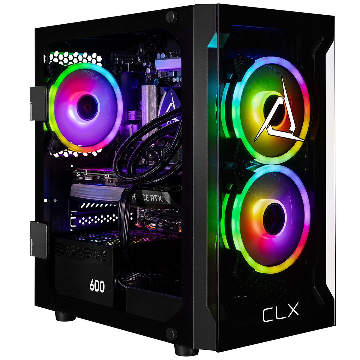 

CLX SET Liquid Cooled Gaming, i7-14700KF, 32GB, 1TB SSD+4TB HDD,RTX 4060 Ti,W11H