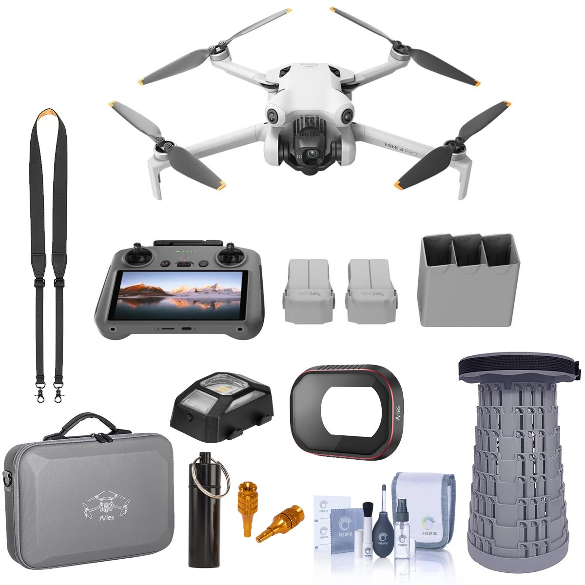 DJI Mini 4 Pro Drone Fly More Combo, with Pro Bundle -  CP.MA.00000735.01 PB