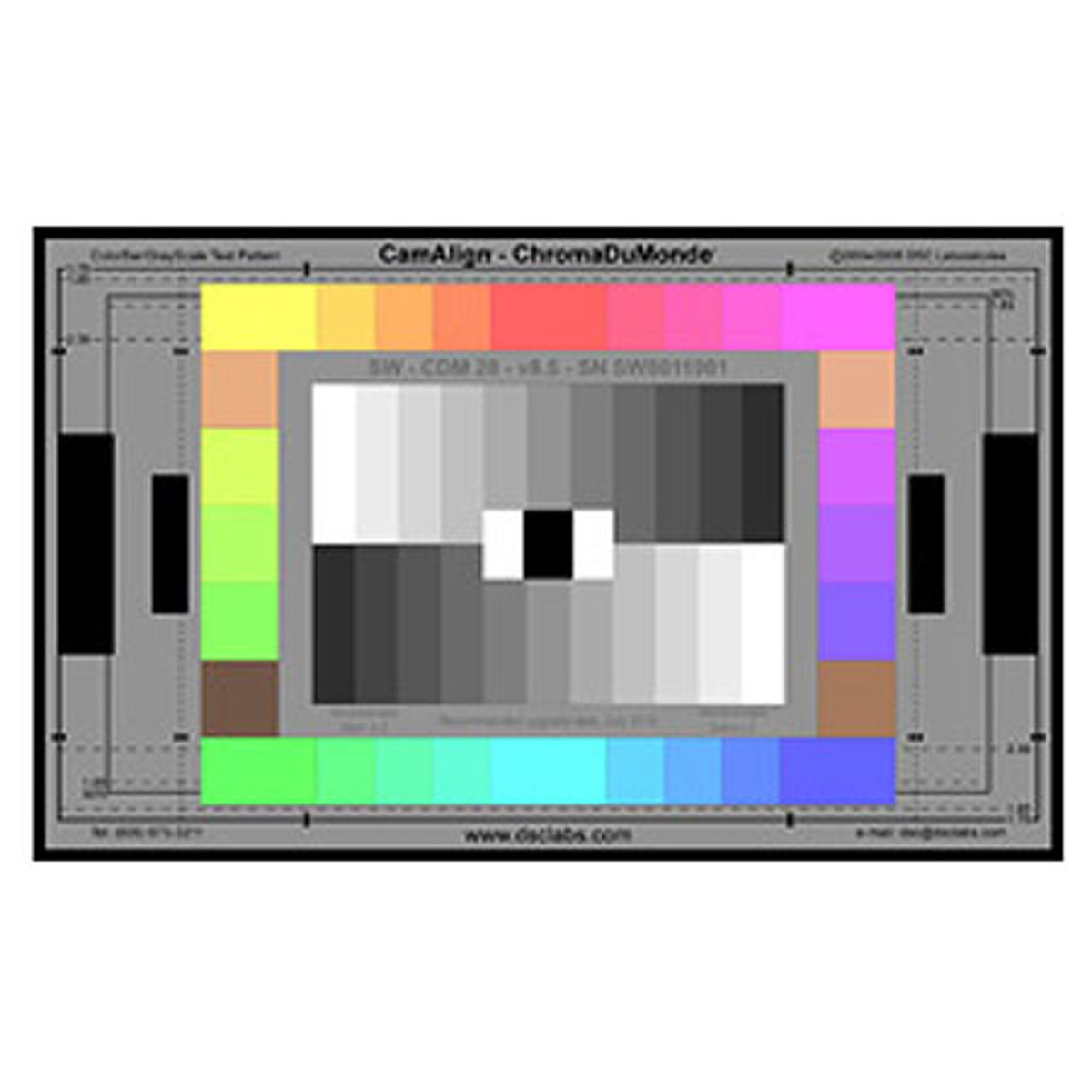 

DSC Labs ChromaDuMonde 28 Maxi CamAlign Chip Chart, 40x24"