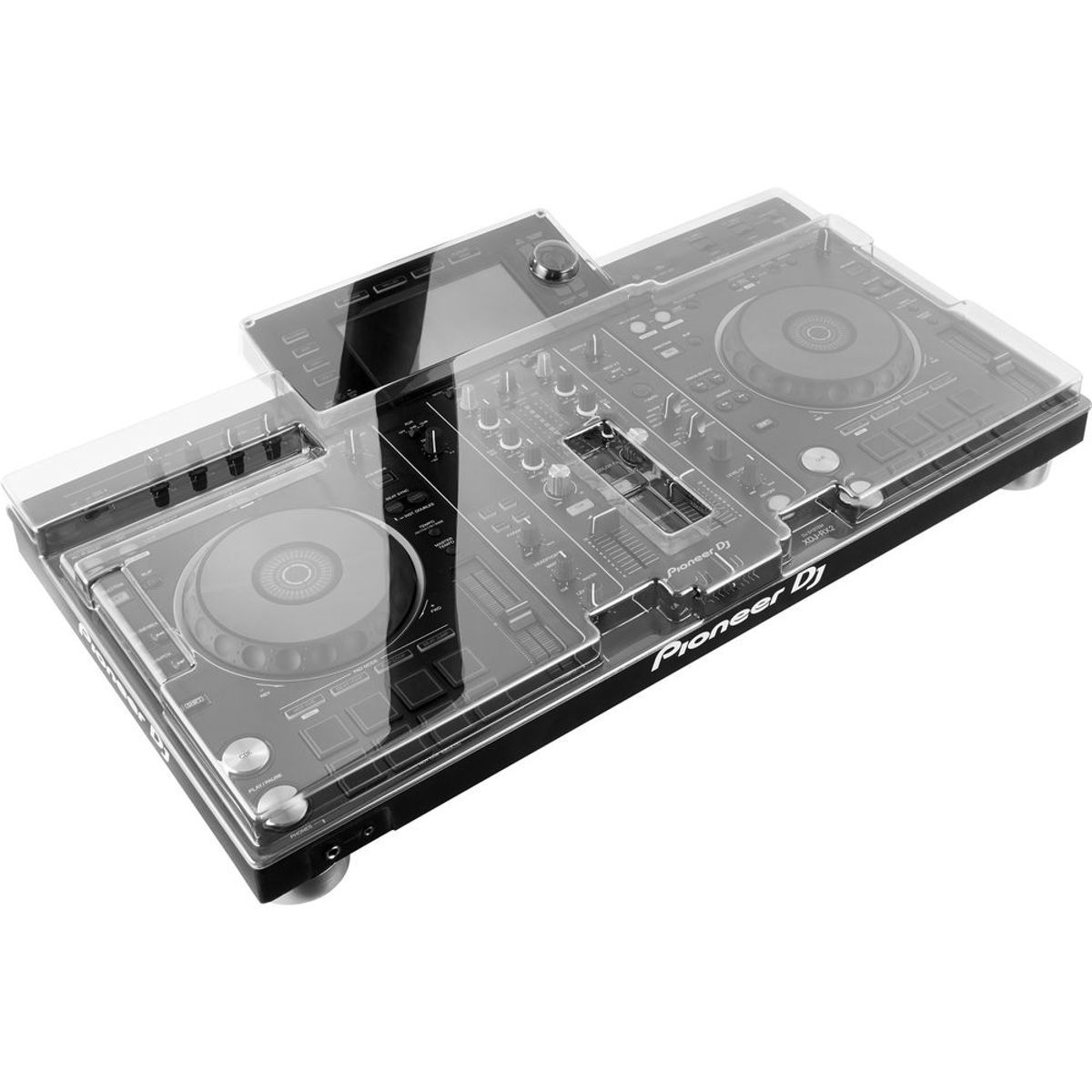 

Decksaver Cover for Pioneer XDJ-RX2 DJ Controller, Smoked/Clear