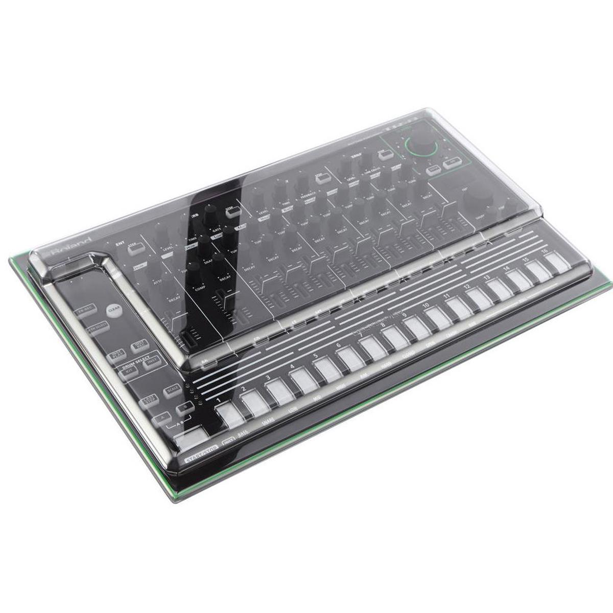 

Decksaver Roland Aira TB-8 Rhythm Performer Cover, Smoked/Clear