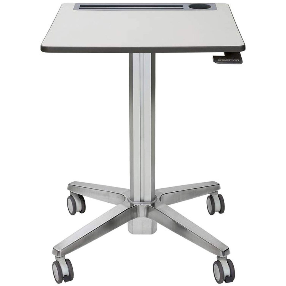 

Ergotron LearnFit Sit-Stand Desk, Short, White/Silver