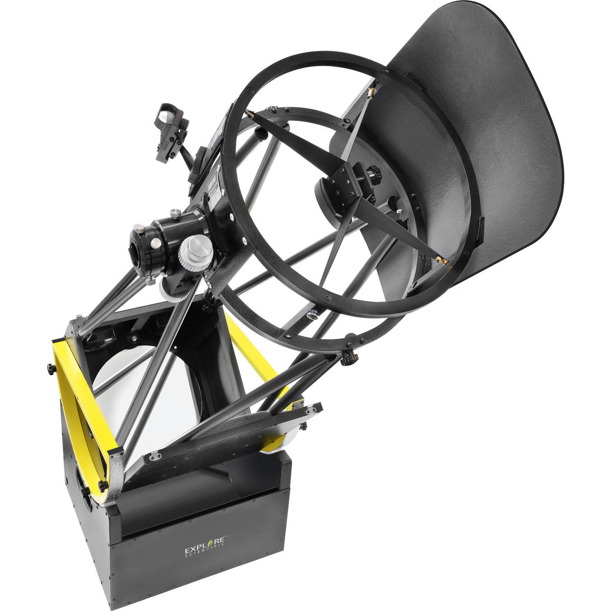 

Explore Scientific 12" f/4.5 Newtonian Truss Tube Dobsonian Telescope with Accessories