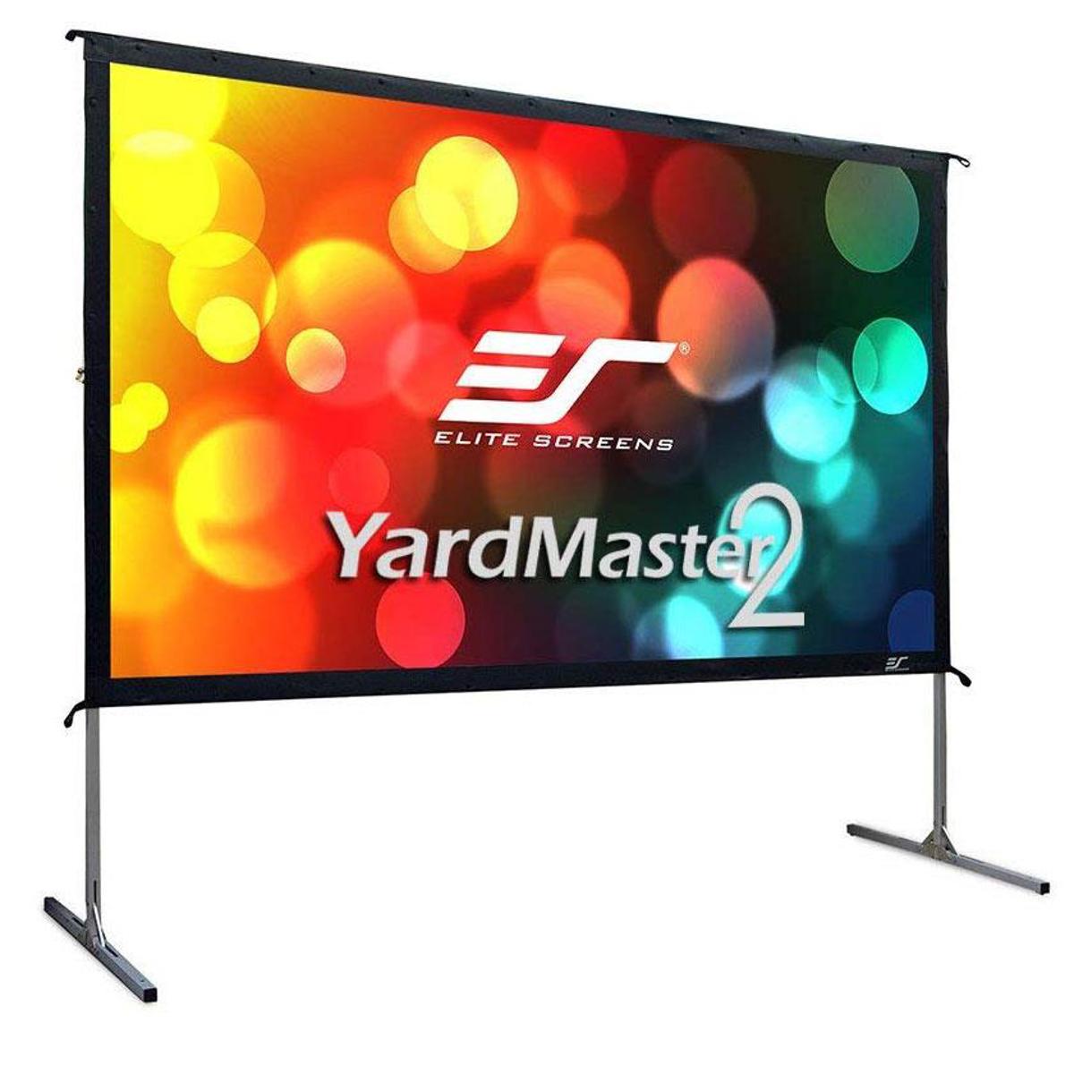 

Elite Screens Yard Master 3 120" 4K UHD Foldaway Home Theater Projector Screen