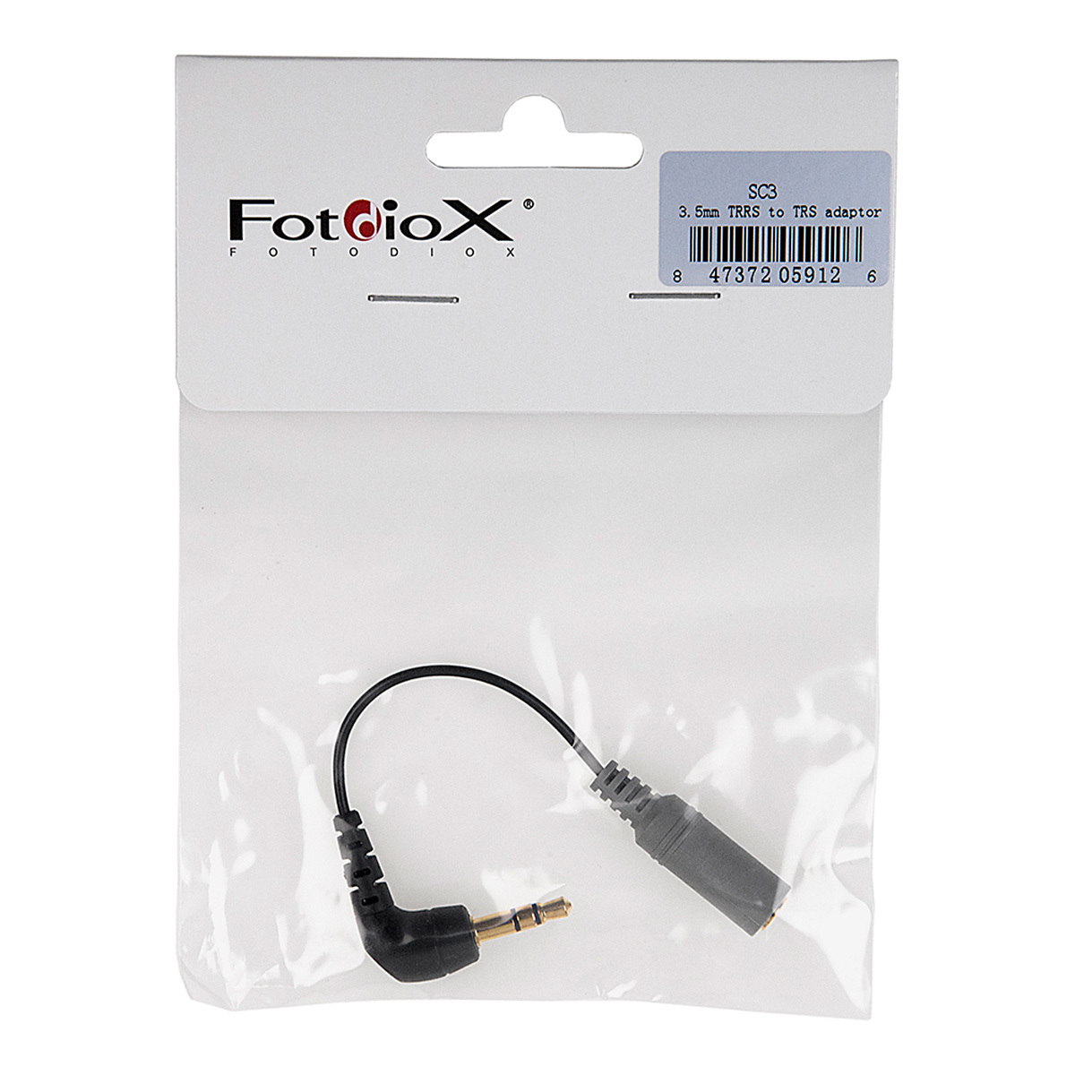 

Fotodiox SC3 3.5mm TRRS Female to TRS Male Replacement Adapter Cable