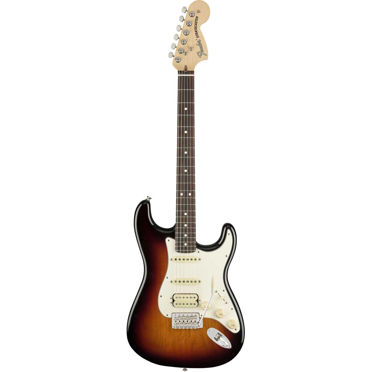 

Fender American Performer Stratocaster, HSS, Rosewood, 3-Color Sunburst