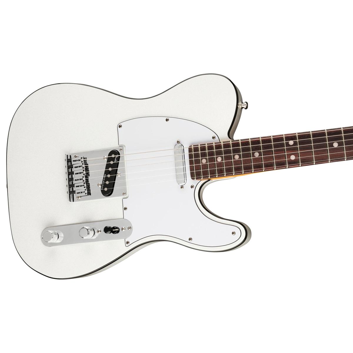 Fender American Ultra Telecaster Electric Guitar, Arctic Pearl #0118030781