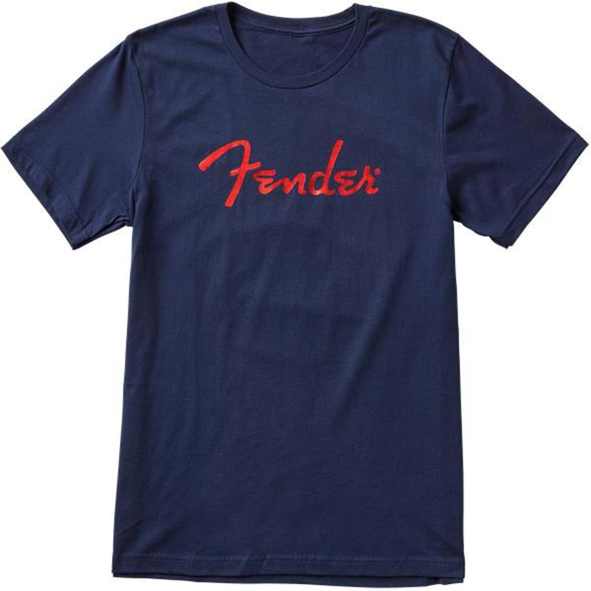 

Fender Foil Spaghetti Logo T-Shirt, Large, Blue