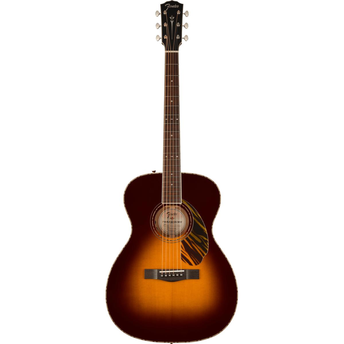 

Fender PO-220E Orchestra Acoustic Guitar, 3-Tone Vintage Sunburst